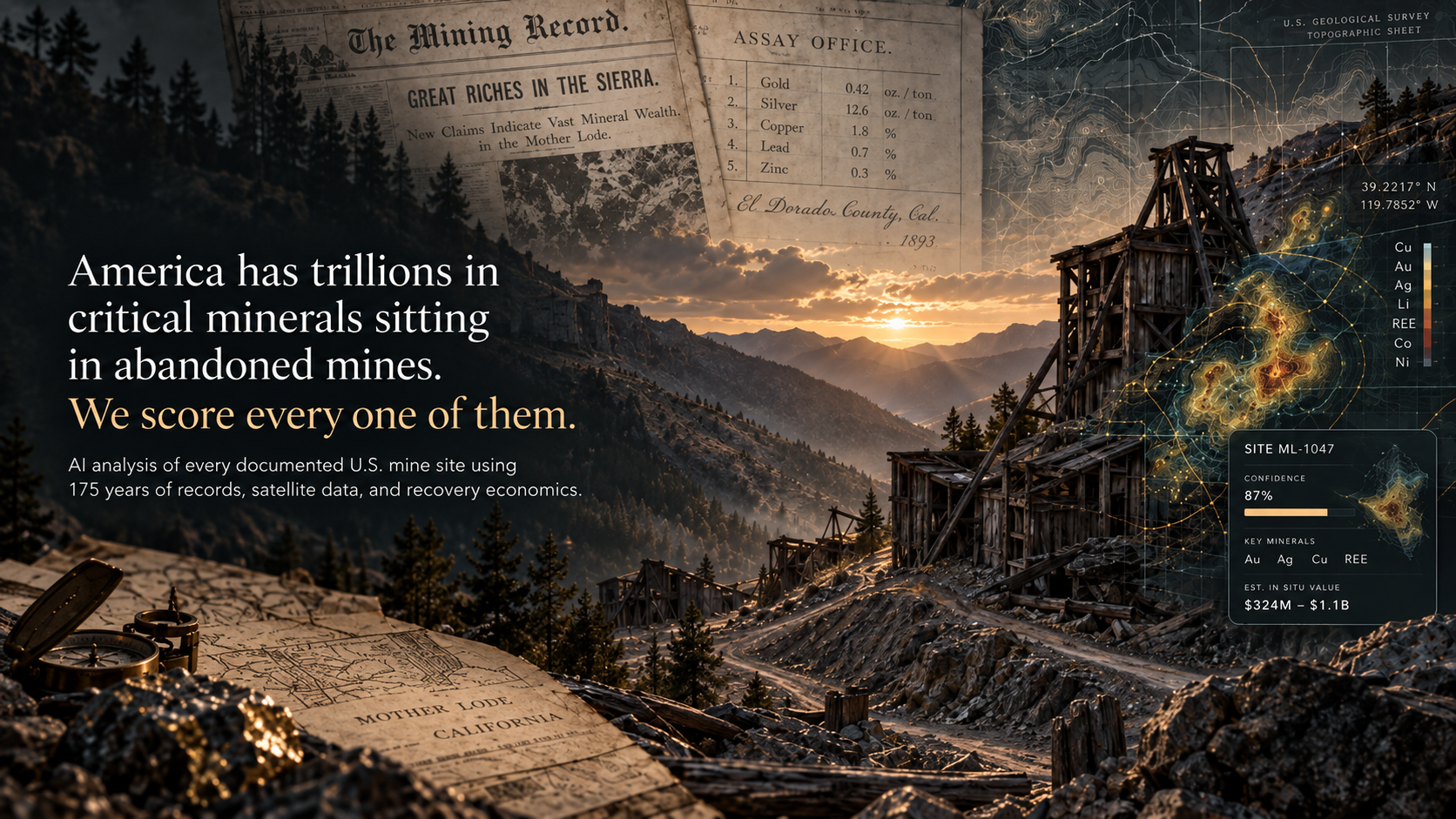 MotherLode CMI — America has trillions in critical minerals sitting in abandoned mines